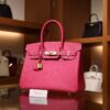Birkin 30 Epsom Retourne Rose Tyrien GHW
