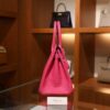 Birkin 30 Epsom Retourne Rose Tyrien GHW