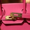 Birkin 30 Epsom Retourne Rose Tyrien GHW