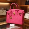Birkin 30 Epsom Retourne Rose Tyrien GHW