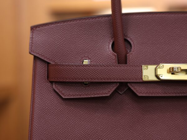 Birkin 30 Epsom Retourne Rouge H GHW