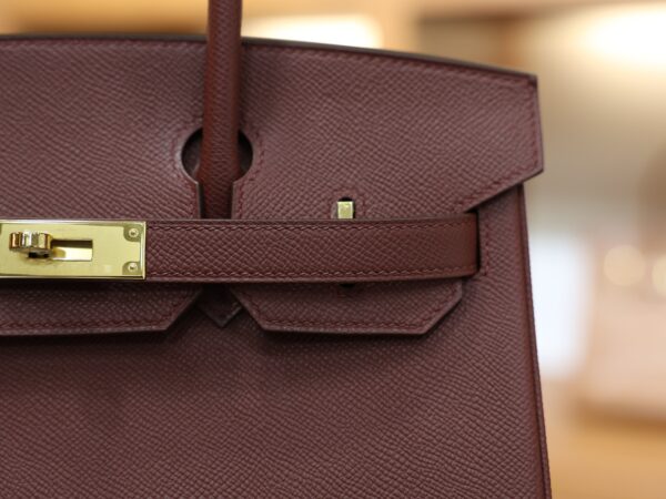 Birkin 30 Epsom Retourne Rouge H GHW