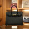 Birkin 30 Epsom Retourne Black GHW