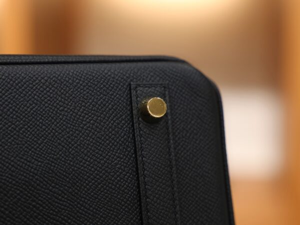 Birkin 30 Epsom Retourne Black GHW