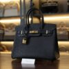 Birkin 30 Epsom Retourne Black GHW