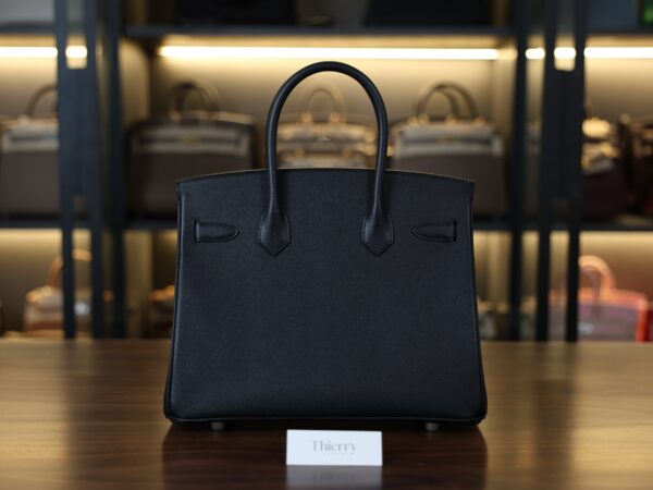 Birkin 30 Epsom Retourne Black GHW