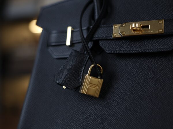 Birkin 30 Epsom Retourne Black GHW