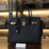 Birkin 30 Epsom Retourne Black GHW