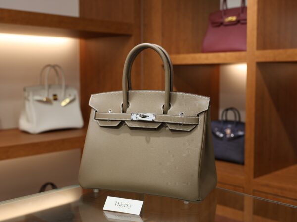 버킨 30 앱송 르투르네 에토프 은장 001_139A5378 Birkin 30 Epsom Retourne Etoupe PHW