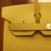Birkin 30 Epsom Retourne Jaune Ambre GHW