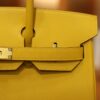 Birkin 30 Epsom Retourne Jaune Ambre GHW