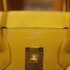 Birkin 30 Epsom Retourne Jaune Ambre GHW