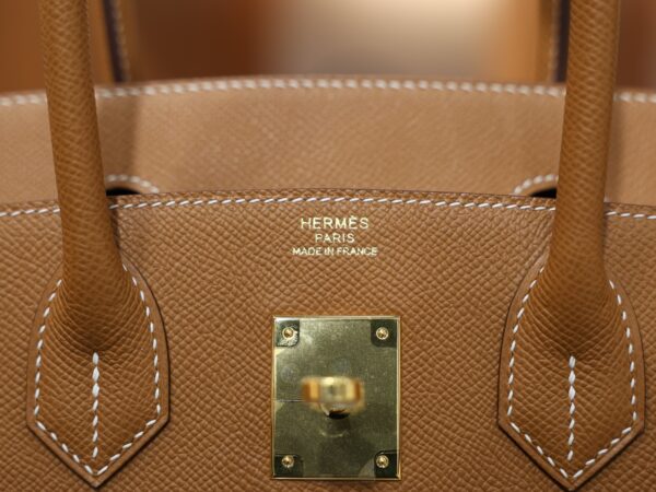 Birkin 30 Epsom Sellier Gold GHW