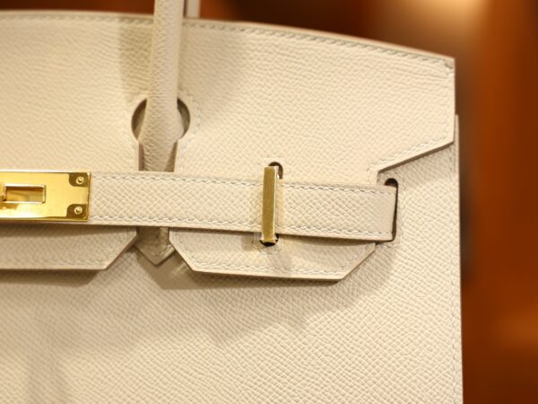 Birkin 30 Epsom Sellier Craie GHW