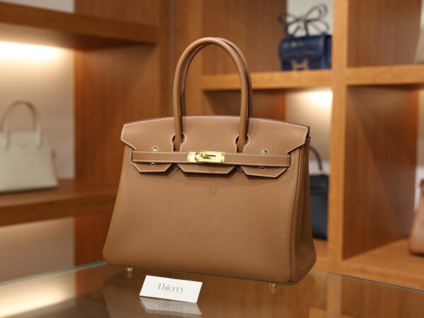 Birkin 30 Togo Gold GHW