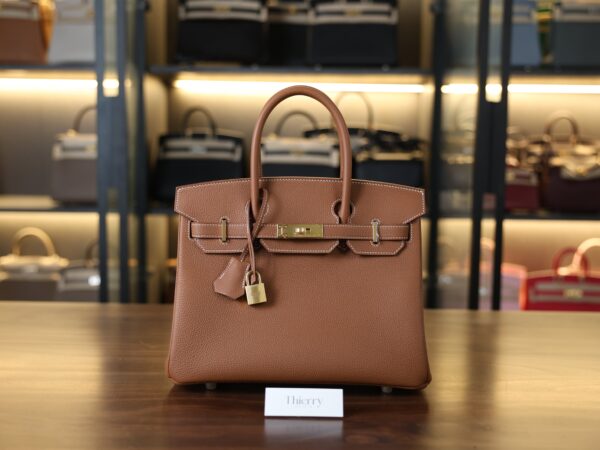 Birkin 30 Togo Gold GHW