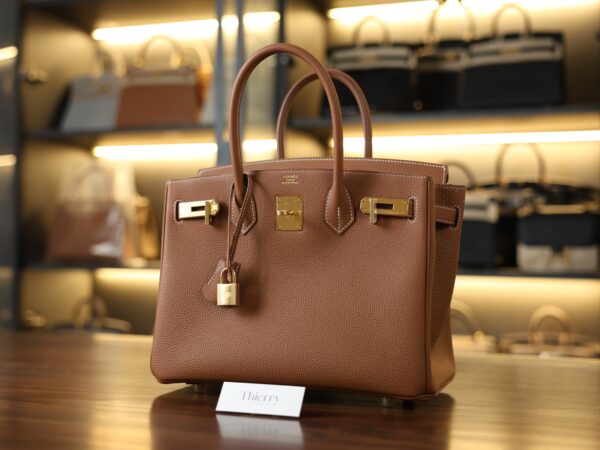 Birkin 30 Togo Gold GHW