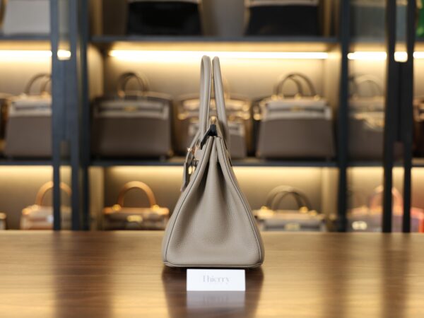 Birkin 30 Togo Gris Tourterelle RGHW