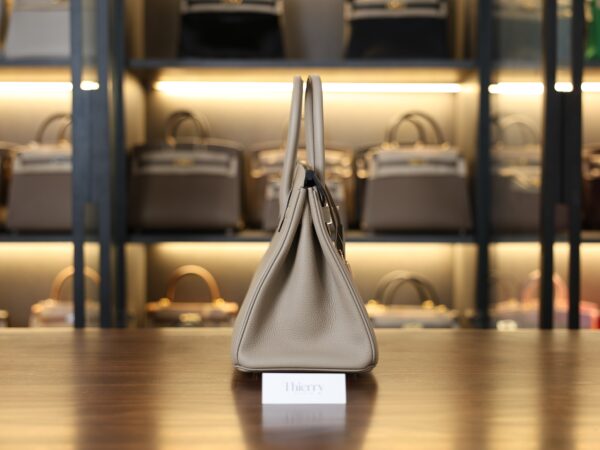Birkin 30 Togo Gris Tourterelle RGHW