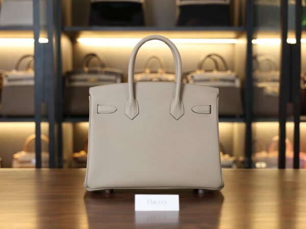 Birkin 30 Togo Gris Tourterelle RGHW