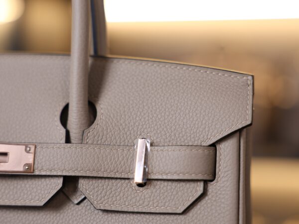 Birkin 30 Togo Gris Tourterelle RGHW