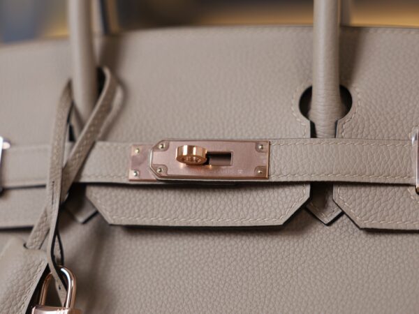 Birkin 30 Togo Gris Tourterelle RGHW