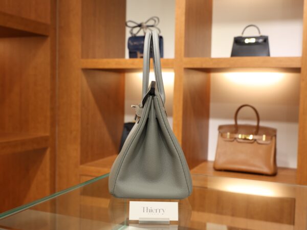 Birkin 30 Togo Gris Mouette PHW