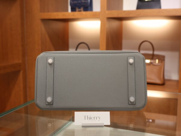 Birkin 30 Togo Gris Mouette PHW