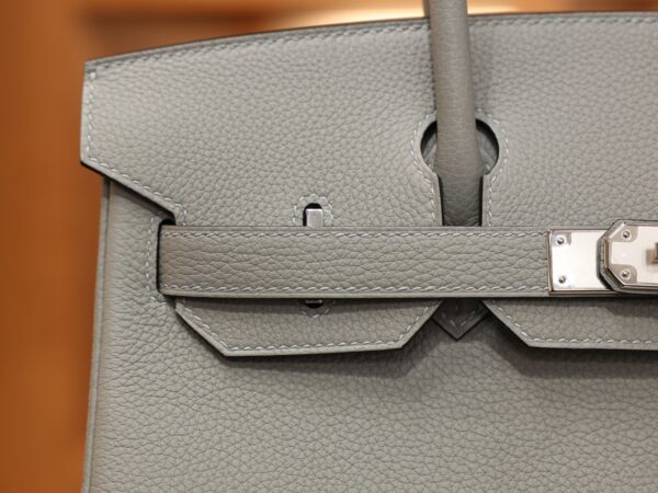 Birkin 30 Togo Gris Mouette PHW