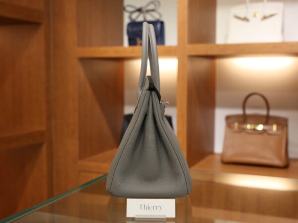 Birkin 30 Togo Gris Asphalte PHW