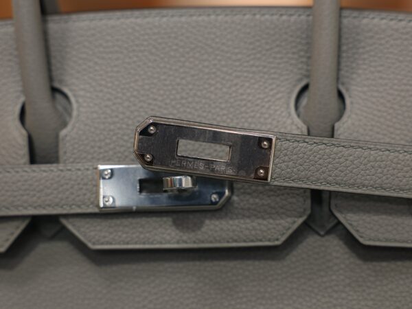 Birkin 30 Togo Gris Asphalte PHW