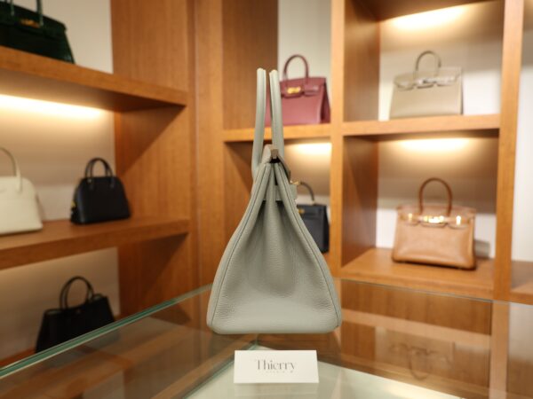 Birkin 30 Togo Gris Perle GHW
