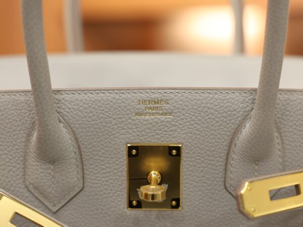 Birkin 30 Togo Gris Perle GHW