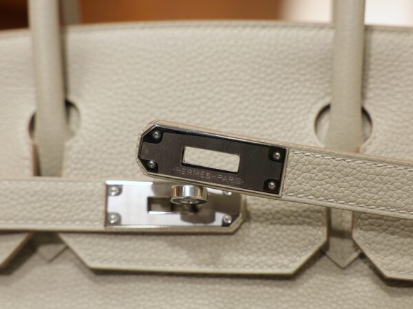 Birkin 30 Togo Gris Perle PHW