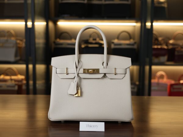 Birkin 30 Togo Craie GHW