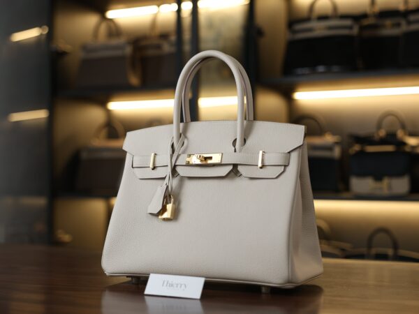 Birkin 30 Togo Craie GHW