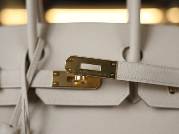 Birkin 30 Togo Craie GHW