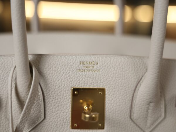 Birkin 30 Togo Craie GHW