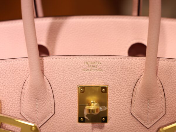 Birkin 30 Togo Rose Sakura GHW