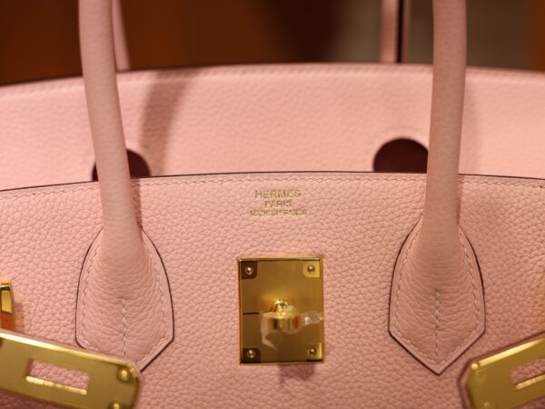 Birkin 30 Togo Rose Sakura GHW