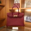 Birkin 30 Togo Rouge Grenat GHW