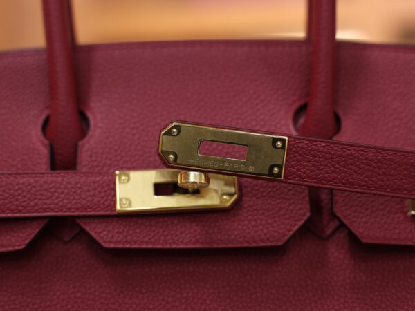 Birkin 30 Togo Rouge Grenat GHW