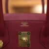 Birkin 30 Togo Rouge Grenat GHW
