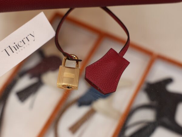 Birkin 30 Togo Rouge Grenat GHW
