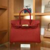 Birkin 30 Togo Rouge Casaque GHW
