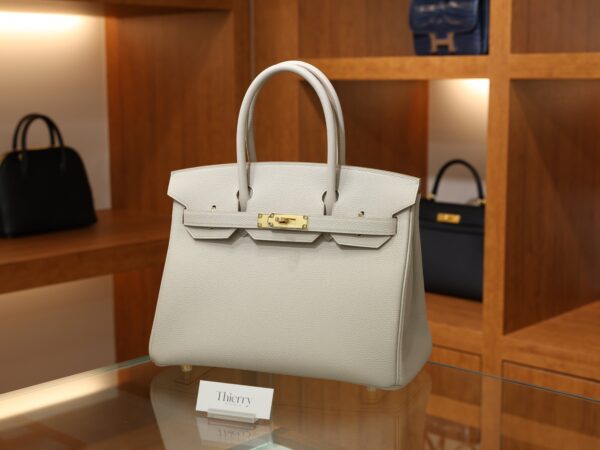 버킨 30 토고 베통 금장 001_139A9558 Birkin 30 Togo Beton GHW
