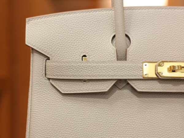 Birkin 30 Togo Beton GHW