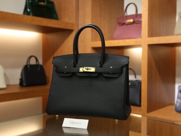 Birkin 30 Togo Black GHW