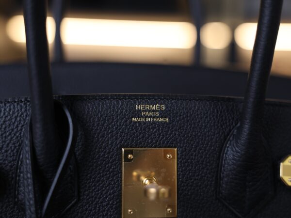 Birkin 30 Togo Black GHW