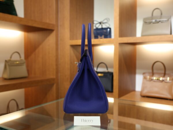 Birkin 30 Togo Bleu Electrique PHW